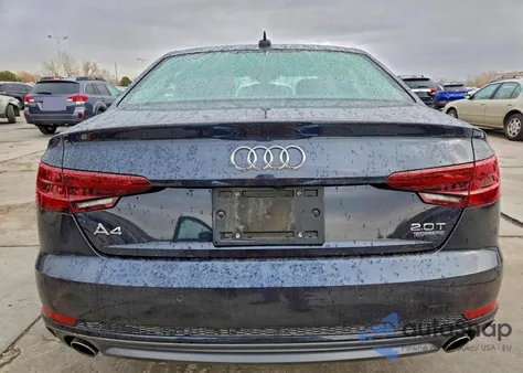 2018 Audi A4 Premium Plus from USA, damaged, VIN WAUENAF48JA189237